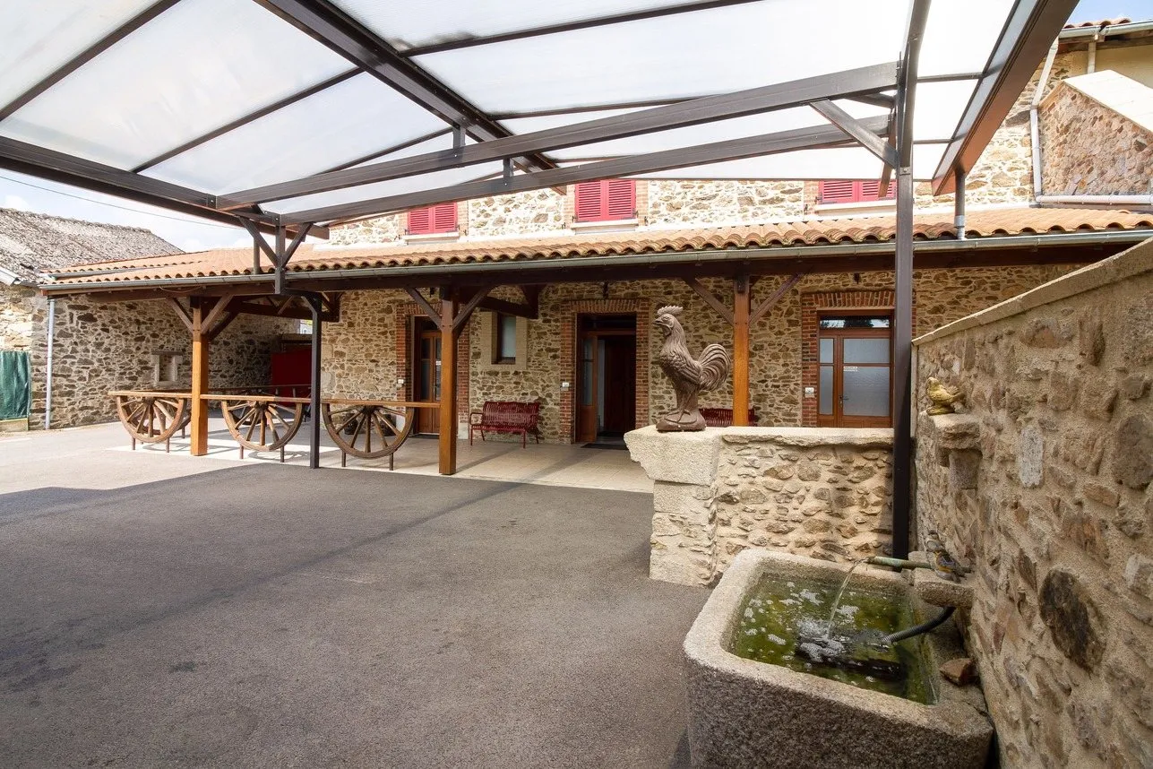 Vue extérieur du funérarium